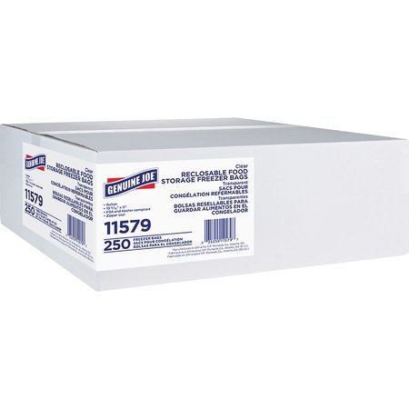 Genuine Joe Freezer Storage Bags, PK250 11579CT